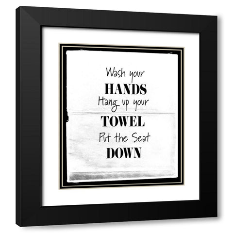 BelovedBath_19 Black Modern Wood Framed Art Print with Double Matting by LightBoxJournal