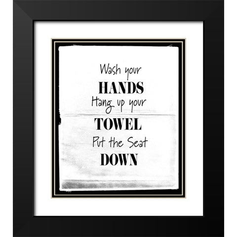 BelovedBath_19 Black Modern Wood Framed Art Print with Double Matting by LightBoxJournal