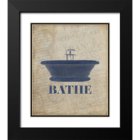 BelovedBath_20 Black Modern Wood Framed Art Print with Double Matting by LightBoxJournal