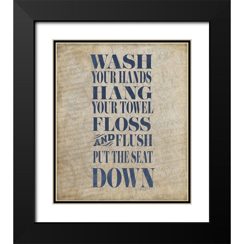BelovedBath_22 Black Modern Wood Framed Art Print with Double Matting by LightBoxJournal