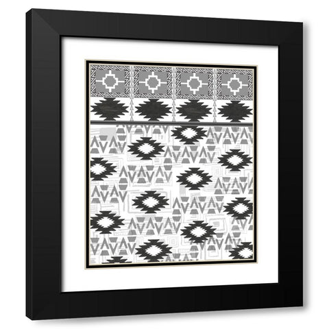 SouthWest Style 1 Black Modern Wood Framed Art Print with Double Matting by LightBoxJournal