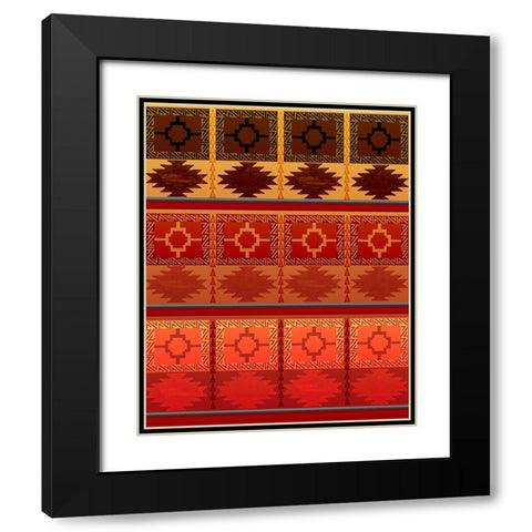 SouthWestStyle 1 Black Modern Wood Framed Art Print with Double Matting by LightBoxJournal