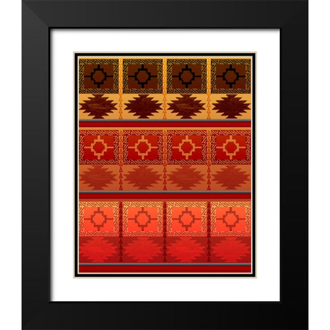 SouthWestStyle 1 Black Modern Wood Framed Art Print with Double Matting by LightBoxJournal