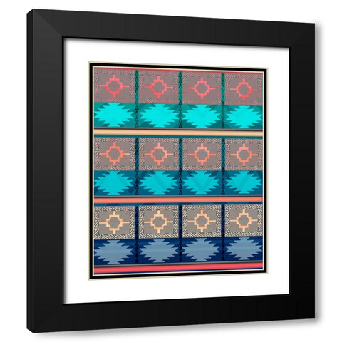 SouthWestStyle 6 Black Modern Wood Framed Art Print with Double Matting by LightBoxJournal