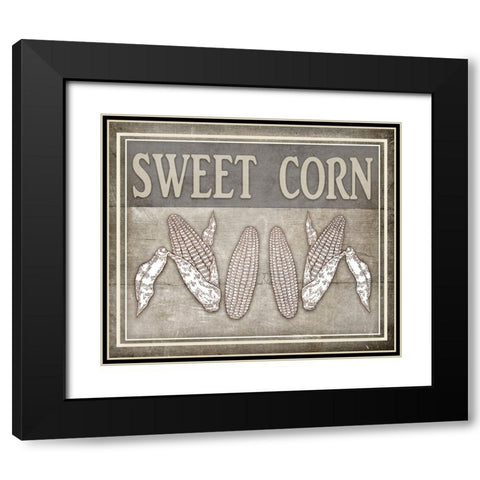 Sweet Corn 1 Black Modern Wood Framed Art Print with Double Matting by LightBoxJournal