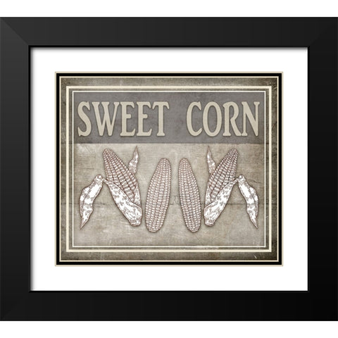 Sweet Corn 1 Black Modern Wood Framed Art Print with Double Matting by LightBoxJournal