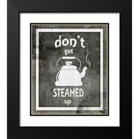 Farm Sign_Steamed Up Black Modern Wood Framed Art Print with Double Matting by LightBoxJournal