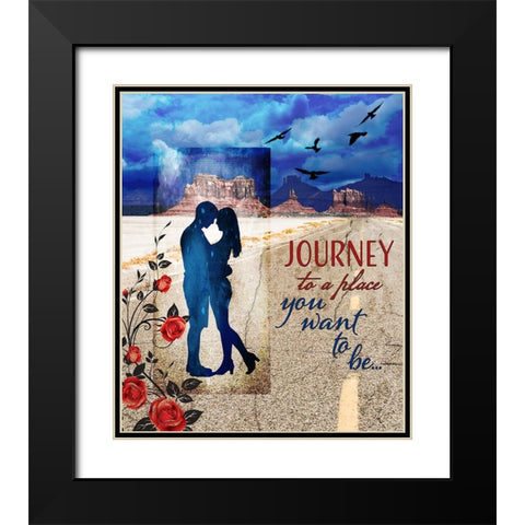 Love Signs_V2 Black Modern Wood Framed Art Print with Double Matting by LightBoxJournal