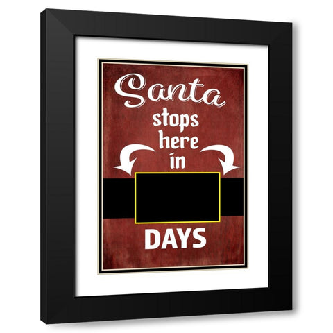 25 Days TilChristmas 05 Black Modern Wood Framed Art Print with Double Matting by LightBoxJournal