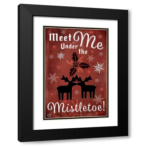 25 Days TilChristmas 027 Black Modern Wood Framed Art Print with Double Matting by LightBoxJournal