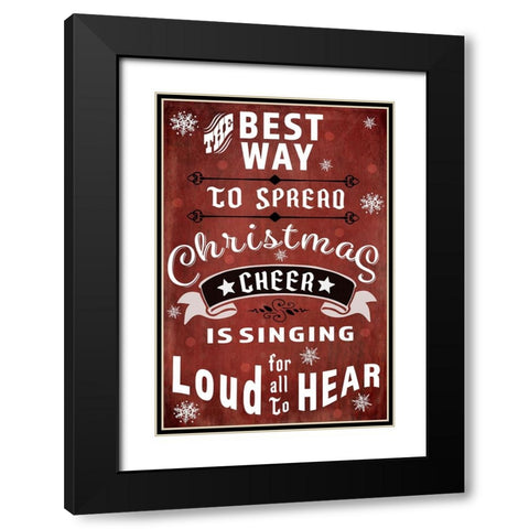 25 Days TilChristmas 035 Black Modern Wood Framed Art Print with Double Matting by LightBoxJournal