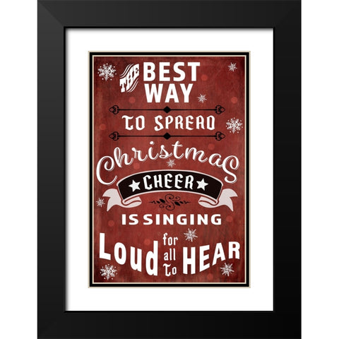 25 Days TilChristmas 035 Black Modern Wood Framed Art Print with Double Matting by LightBoxJournal