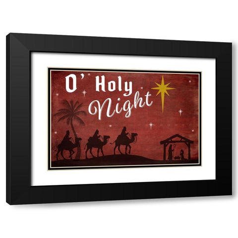 25 Days TilChristmas 036 Black Modern Wood Framed Art Print with Double Matting by LightBoxJournal