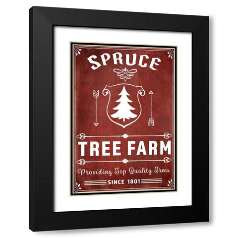 25 Days TilChristmas 044 Black Modern Wood Framed Art Print with Double Matting by LightBoxJournal