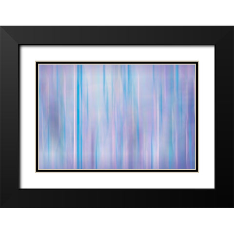 Cherry Blu Pattern 03 Black Modern Wood Framed Art Print with Double Matting by LightBoxJournal