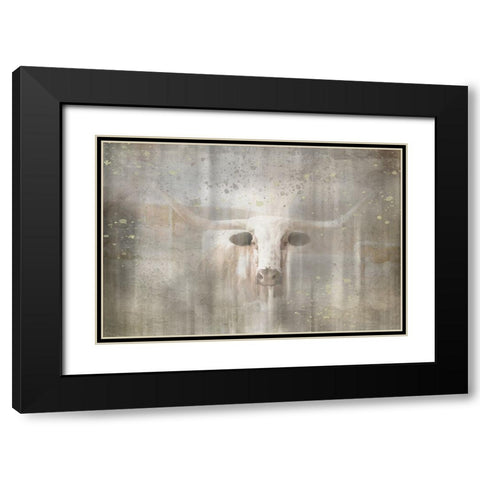 Antique Farm 09 Black Modern Wood Framed Art Print with Double Matting by LightBoxJournal