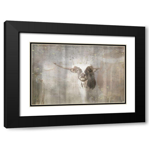 Antique Farm 11 Black Modern Wood Framed Art Print with Double Matting by LightBoxJournal
