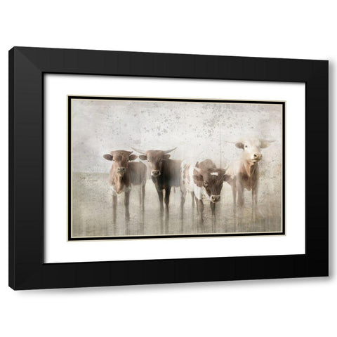 Antique Farm 13 Black Modern Wood Framed Art Print with Double Matting by LightBoxJournal
