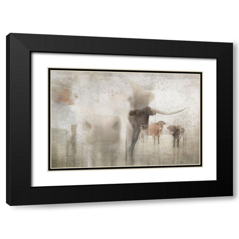 Antique Farm 16 Black Modern Wood Framed Art Print with Double Matting by LightBoxJournal