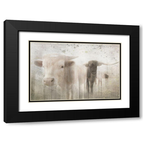 Antique Farm 17 Black Modern Wood Framed Art Print with Double Matting by LightBoxJournal