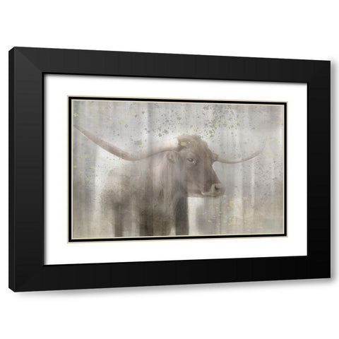 Antique Farm 19 Black Modern Wood Framed Art Print with Double Matting by LightBoxJournal