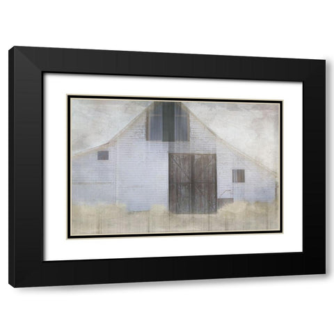 Antique Farm 20 Black Modern Wood Framed Art Print with Double Matting by LightBoxJournal