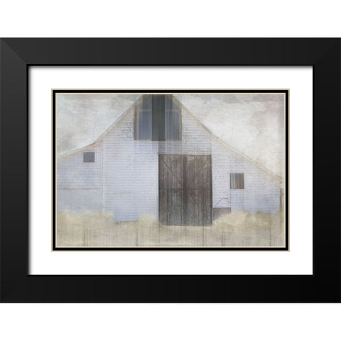 Antique Farm 20 Black Modern Wood Framed Art Print with Double Matting by LightBoxJournal