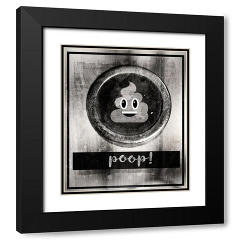 Farm bathroom signs 7 Black Modern Wood Framed Art Print with Double Matting by LightBoxJournal