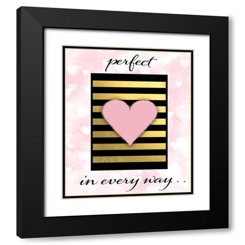 Love you 03 Black Modern Wood Framed Art Print with Double Matting by LightBoxJournal
