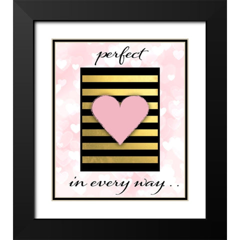 Love you 03 Black Modern Wood Framed Art Print with Double Matting by LightBoxJournal