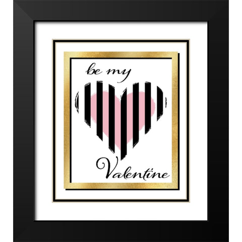 Love you 04 Black Modern Wood Framed Art Print with Double Matting by LightBoxJournal