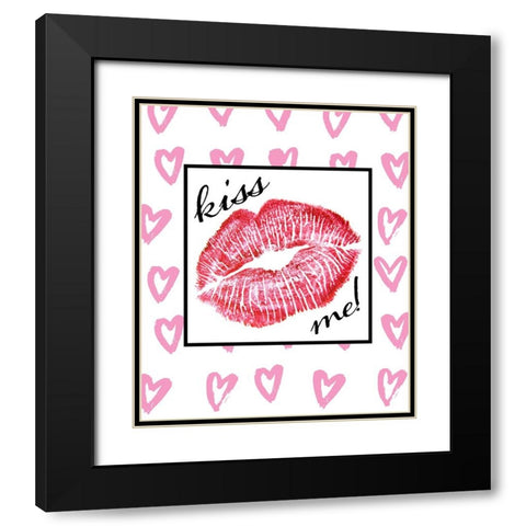 Love you 05 Black Modern Wood Framed Art Print with Double Matting by LightBoxJournal