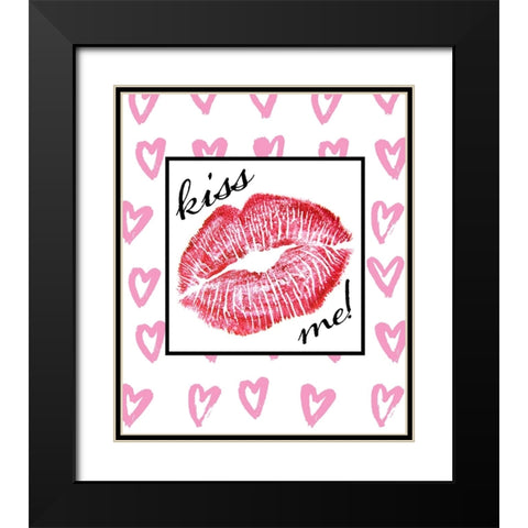 Love you 05 Black Modern Wood Framed Art Print with Double Matting by LightBoxJournal