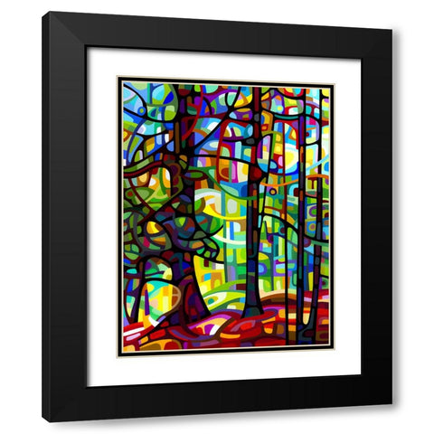 After the Rain Black Modern Wood Framed Art Print with Double Matting by Budan, Mandy