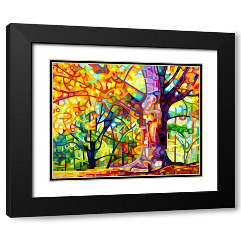 One Fine Day Black Modern Wood Framed Art Print with Double Matting by Budan, Mandy