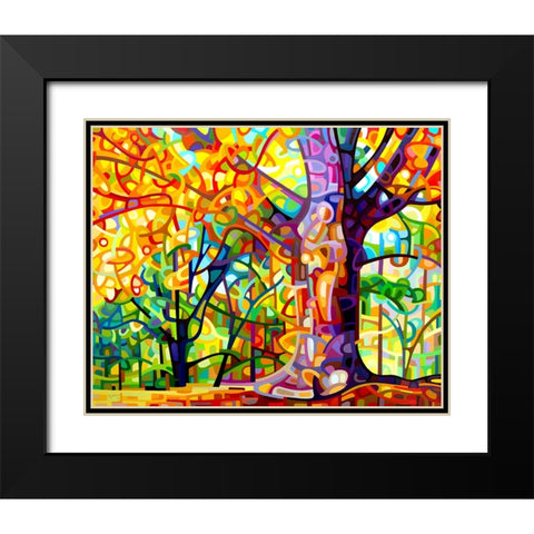 One Fine Day Black Modern Wood Framed Art Print with Double Matting by Budan, Mandy