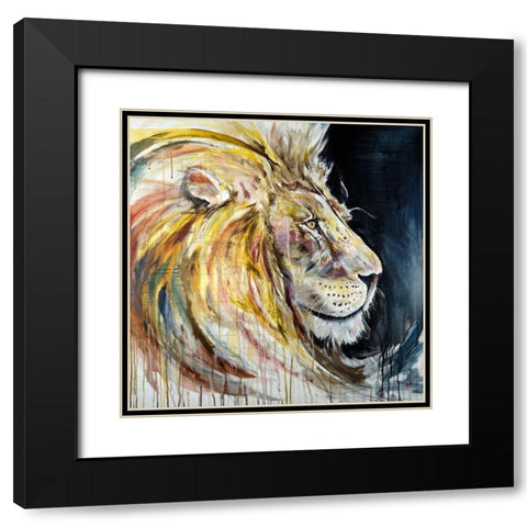 Heavy Lies The Head That Wears the Crown Black Modern Wood Framed Art Print with Double Matting by Allante, Marc