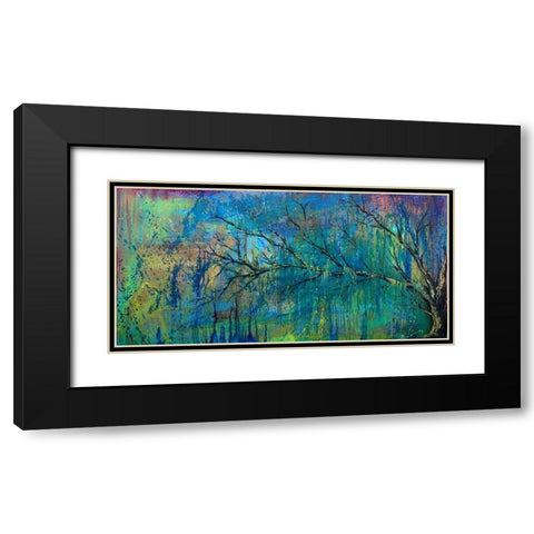 Prelude to Spring Tree Black Modern Wood Framed Art Print with Double Matting by Wickstrom, Martin