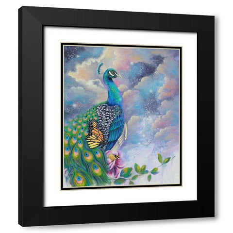 Let Your Light Shine Black Modern Wood Framed Art Print with Double Matting by Wickstrom, Martin