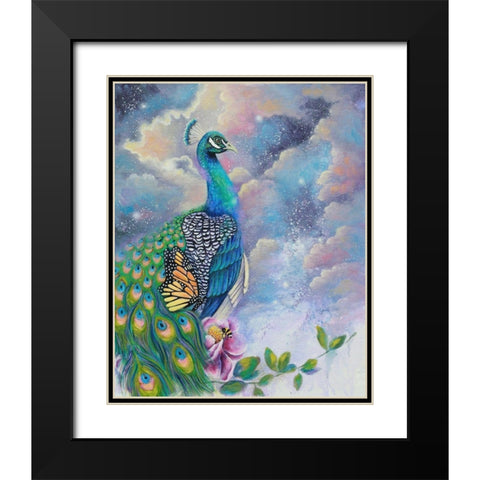 Let Your Light Shine Black Modern Wood Framed Art Print with Double Matting by Wickstrom, Martin