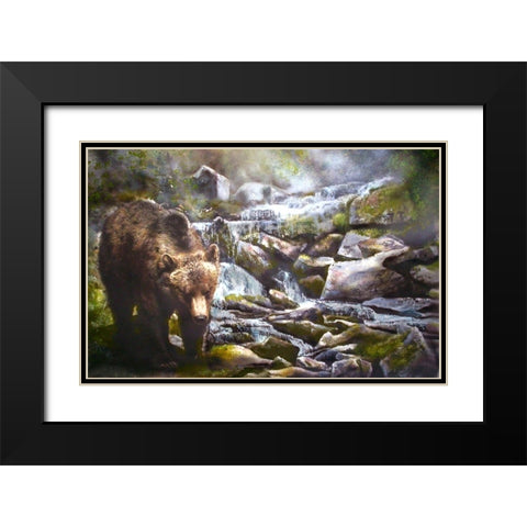 000_0002 Black Modern Wood Framed Art Print with Double Matting by Murray Henderson Fine Art