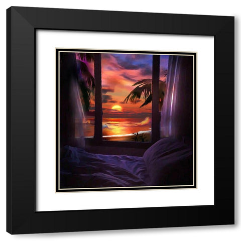 The Dream Print Black Modern Wood Framed Art Print with Double Matting by Murray Henderson Fine Art
