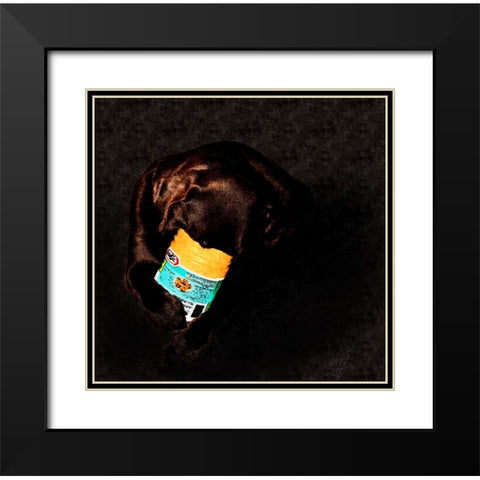 Chocolate And Peanutbutter Black Modern Wood Framed Art Print with Double Matting by Murray Henderson Fine Art