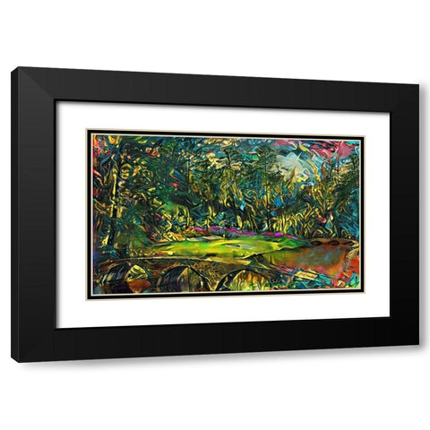 Untitled_Artwork (9) Black Modern Wood Framed Art Print with Double Matting by Murray Henderson Fine Art