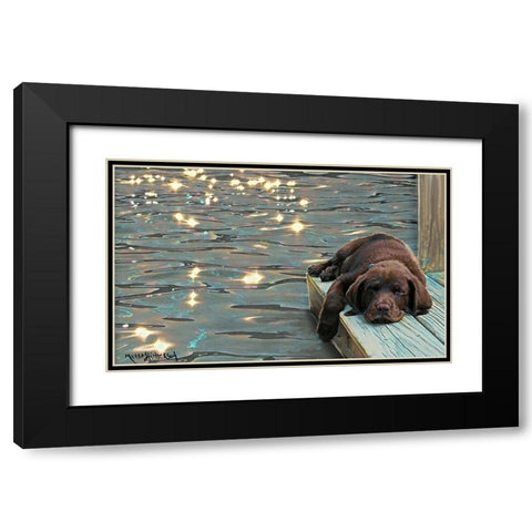 Untitled_Artwork (10) Black Modern Wood Framed Art Print with Double Matting by Murray Henderson Fine Art