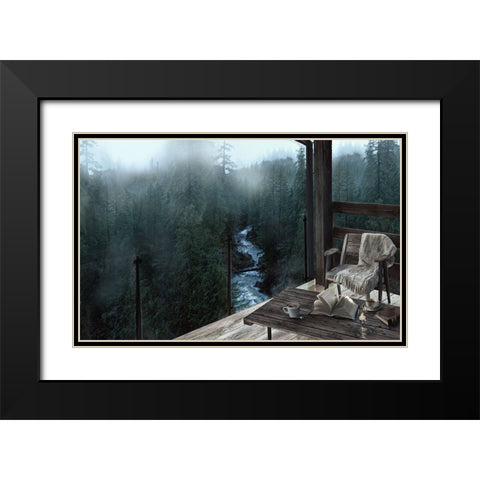 Untitled_Artwork (16) Black Modern Wood Framed Art Print with Double Matting by Murray Henderson Fine Art