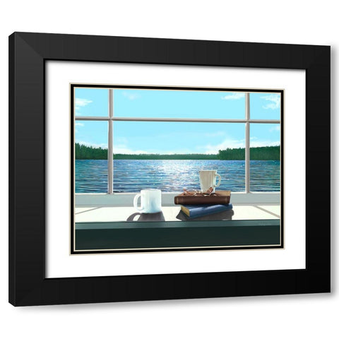 Untitled_Artwork (19) Black Modern Wood Framed Art Print with Double Matting by Murray Henderson Fine Art