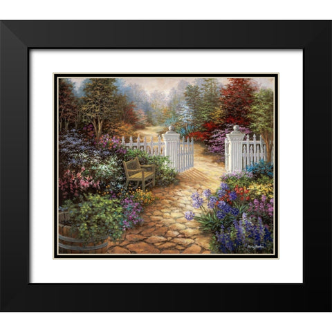 Gateway To Enchantment Black Modern Wood Framed Art Print with Double Matting by Boehme, Nicky