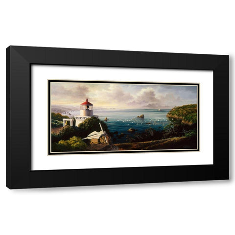 The Cove Guardian Black Modern Wood Framed Art Print with Double Matting by Boehme, Nicky