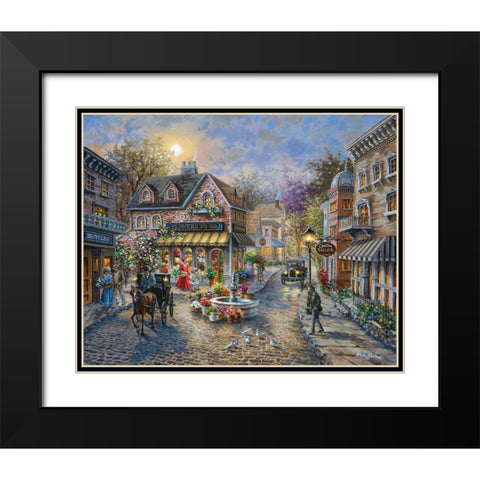 Rememberance Black Modern Wood Framed Art Print with Double Matting by Boehme, Nicky